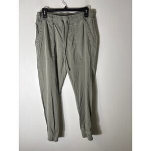 Bella Dahl Grayish Green Pull On Joggers Size Medium